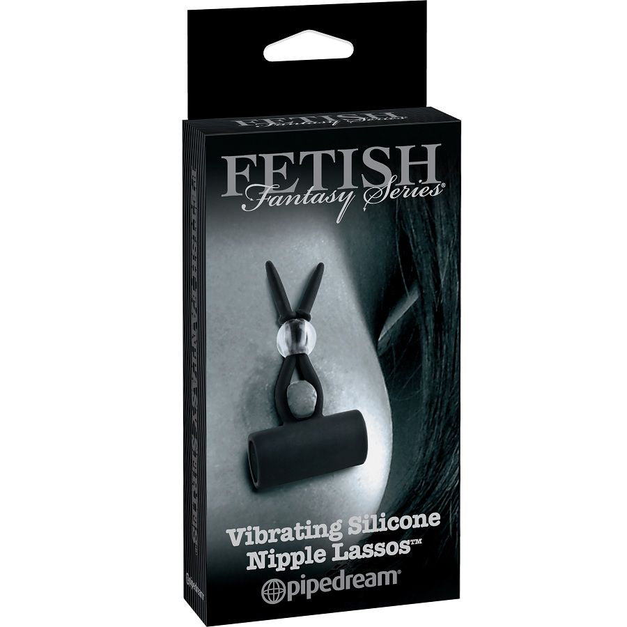 FETISH FANTASY ÉDITION LIMITÉE - SUÇON DE TÉTONS VIBRANT EN SILICONE PIPEDREAMS