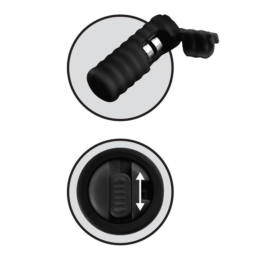 FETISH FANTASY ÉDITION LIMITÉE - SUÇON DE TÉTONS VIBRANT EN SILICONE PIPEDREAMS