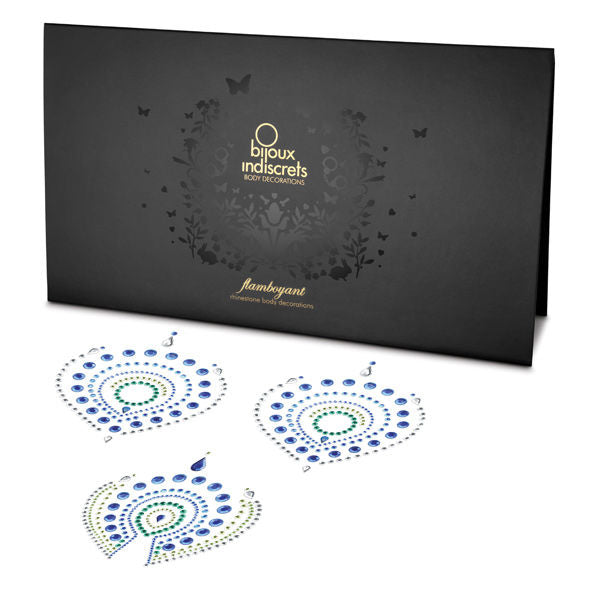 BIJOUX - INDISCRETS FLAMBOYANT BLEU&VERT BIJOUX DESIRE METALLIQUE