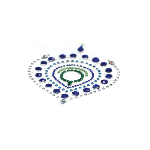 BIJOUX - INDISCRETS FLAMBOYANT BLEU&VERT BIJOUX DESIRE METALLIQUE