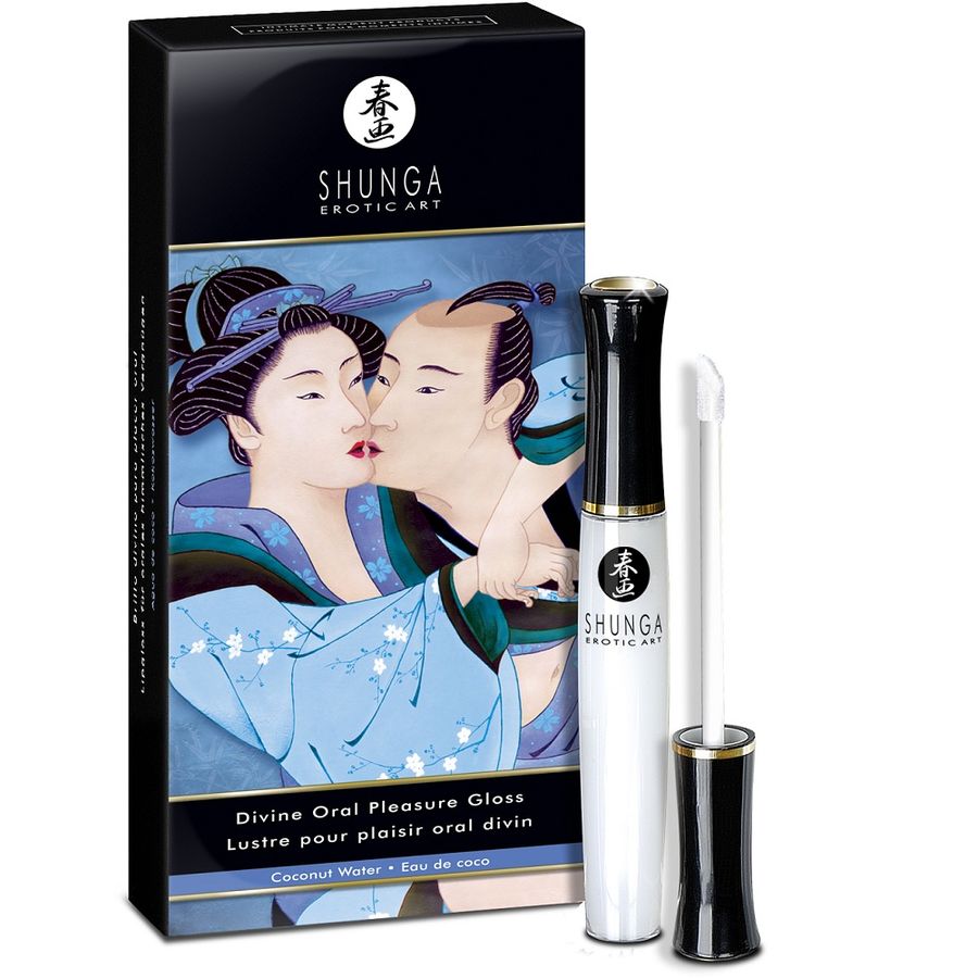 SHUNGA - BRILLANT À LÈVRES DIVINE EAU DE COCO SHUNGA APHRODISIACS