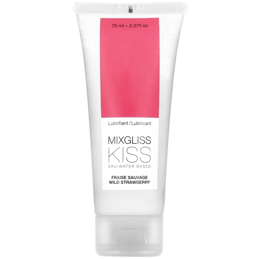 MIXGLISS - LUBRIFIANT BASE D'EAU SAVEUR FRAISE 70 ML MIXGLISS
