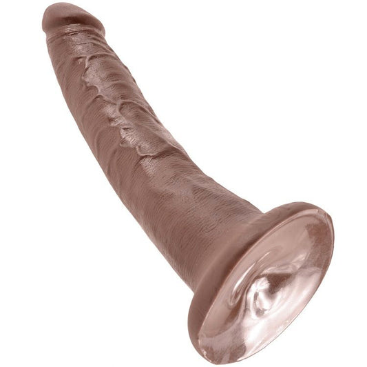KING COCK - 7 GODE CHOCOLAT 17.8 CM KING COCK