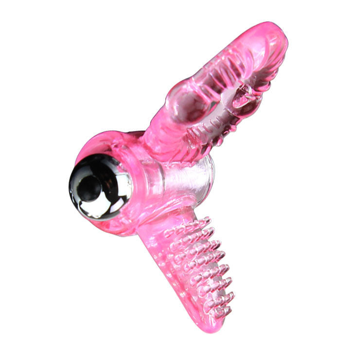 BAILE - ANNEAU PÉNIS VIBRATEUR ROSE SWEET ABS 10 RYTHMES BAILE FOR HIM