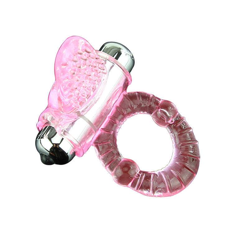 BAILE - ANNEAU PÉNIS VIBRATEUR ROSE SWEET ABS 10 RYTHMES BAILE FOR HIM