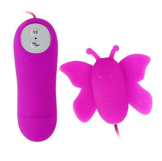 BAILE - LOVE EGGS STIMULATEUR DE CLITORIS PAPILLON 12 VITESSES TÉLÉCOMMANDE LILAS BAILE STIMULATING