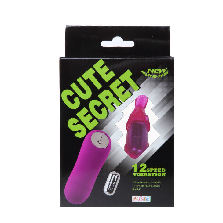 BAILE - VIBRATEUR CUTE SECRET BUNNY 12 VITESSES BAILE STIMULATING