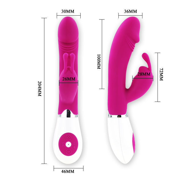 PRETTY LOVE - VIBRATEUR AVEC GÈNE DE LAPIN PRETTY LOVE FLIRTATION