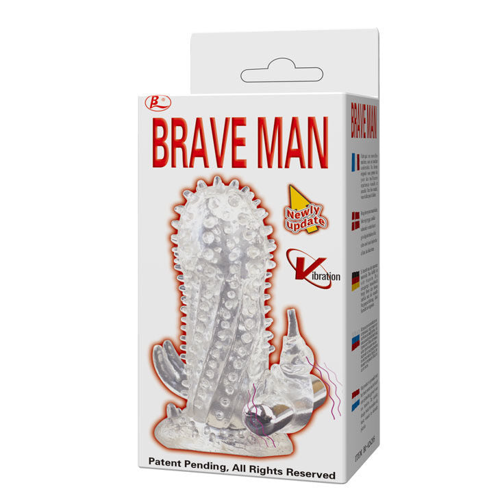 BAILE - BRAVE MAN RABBIT VIBRATEUR EXTENSION DE PÉNIS BAILE FOR HIM