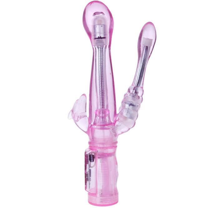 BAILE - VIBRATEUR FLEXIBLE AVEC STIMULATEUR ANAL BAILE VIBRATORS