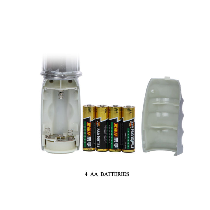 BAILE - ROTATEUR TRANSPARENT MISSILE AMOUR 26.5 CM BAILE ROTATIONS