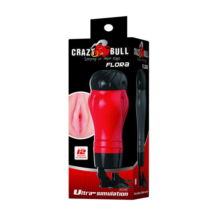 CRAZY BULL - FLORA VAGIN AVEC BASE MASTURBATEUR CRAZY BULL