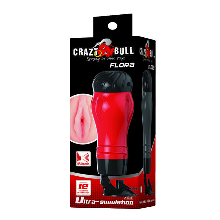 CRAZY BULL - FLORA VAGINA AVEC BASE DE MASTURBATEUR VOIX CRAZY BULL