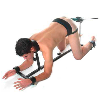 METAL HARD - PRISON BDSM AVEC ACCESSOIRE DE PÉNÉTRATION METAL HARD