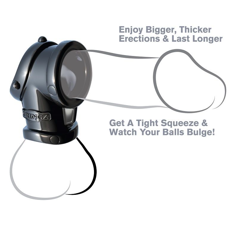 FANTASY C-RINGZ - TUYAU DE COCK AVEC BALL STRECH FANTASY C-RINGZ