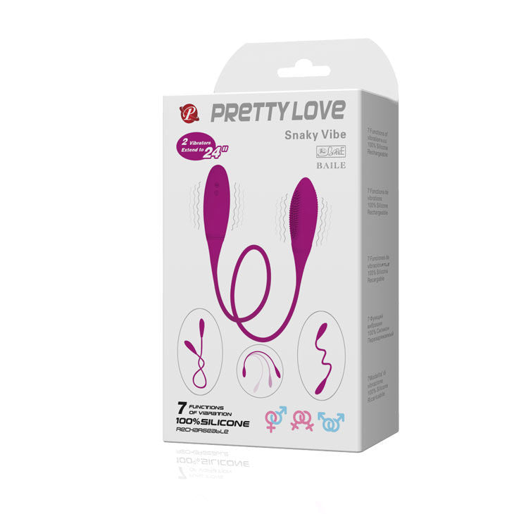 PRETTY LOVE - SNAKY DELUXE VIBRATEUR 7 V PRETTY LOVE SMART