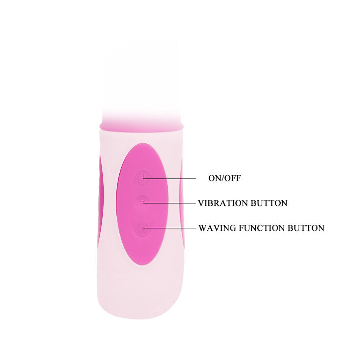 BAILE - PRETTY BUNNY TRIPLE VIBRATEUR ROTATEUR BAILE ROTATIONS
