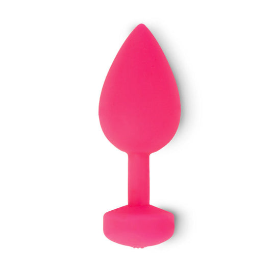 G-VIBE - FUNTOYS GPLUG VIBRATEUR ANAL RECHARGEABLE PETIT ROSE NÉON 3CM G-VIBE