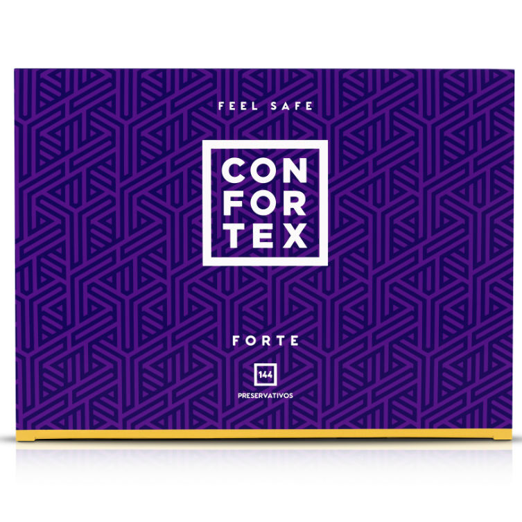 CONFORTEX - NATURE FORTE CONDOMS 144 UNITÉS CONFORTEX