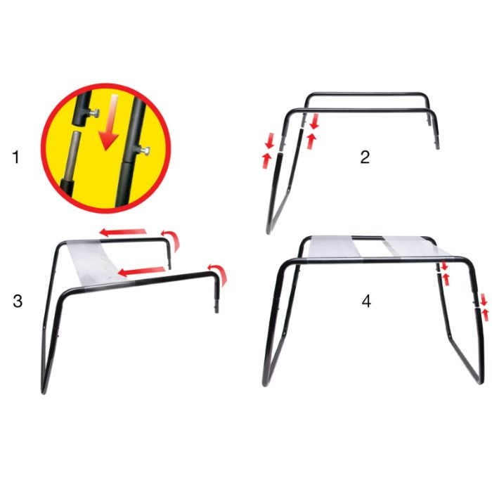 FETISH FANTASY SERIES L'INCROYABLE TABOURET SEXE PIPEDREAMS