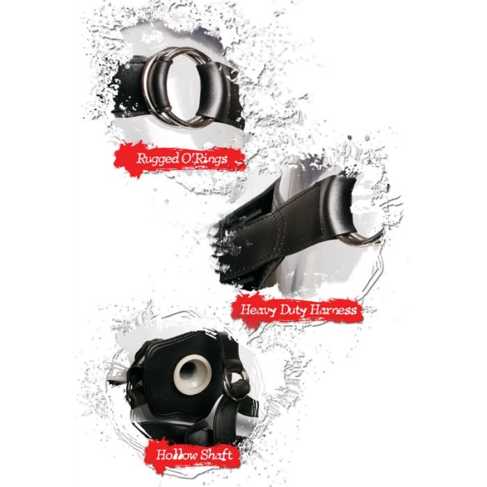 FETISH FANTASY EXTREME - HOLLOW 30,5 CM STRAP ON FETISH FANTASY EXTREME