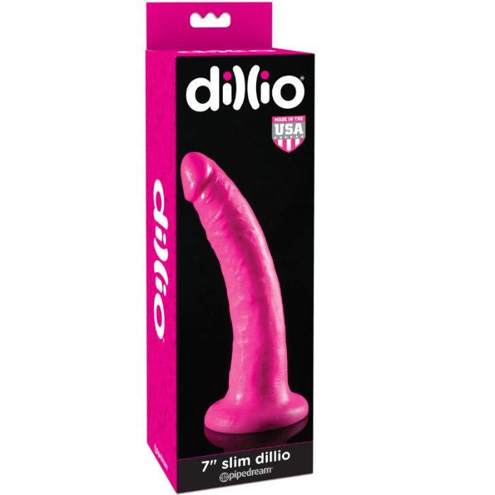 DILLIO - DILDO 17.8 CM - ROSE DILLIO