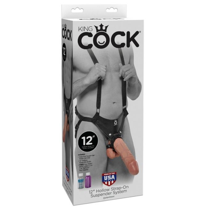 KING COCK - SYSTEME DE SUSPENSION CREUSES 30,5 CM AVEC SANGLES - CHAIR KING COCK