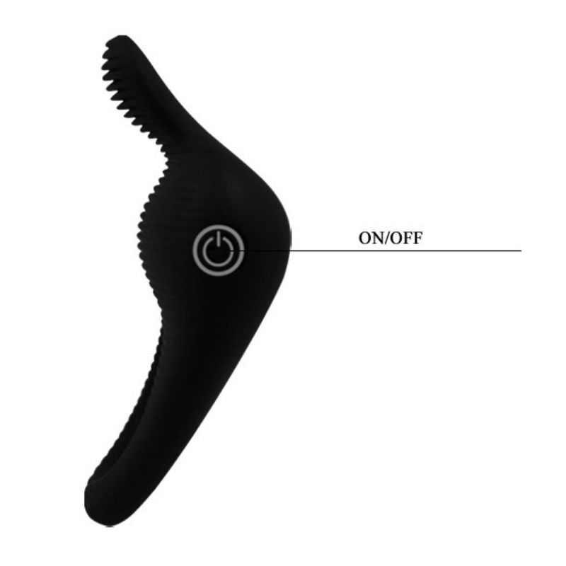 PRETTY LOVE - THIMBLE ANNEAU VIBRATEUR NOIR PRETTY LOVE MALE