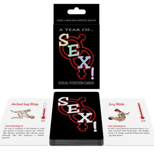 KHEPER GAMES - CARTES DE POSITION SEXUELLE UN AN DE... SEXE ! KHEPER GAMES