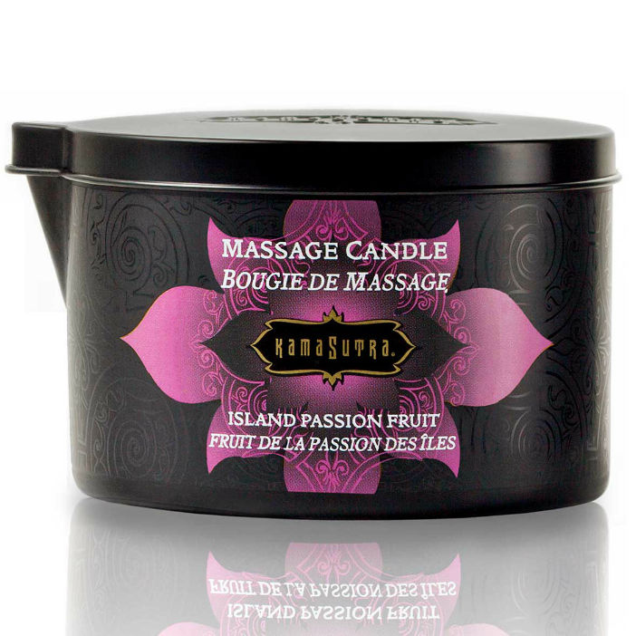 KAMASUTRA - BOUGIE DE MASSAGE ÎLE DE LA PASSION 170GR KAMASUTRA COSMETICS