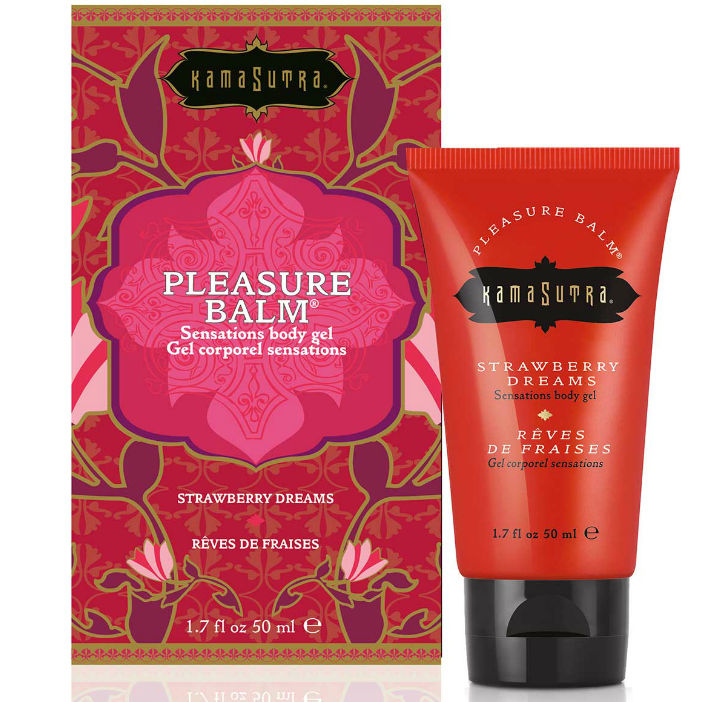 KAMASUTRA - BAUME DE PLAISIR STIMULANT SAVEUR RÊVES DE FRAISE 50ML KAMASUTRA COSMETICS