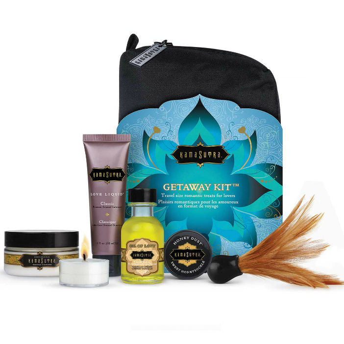 KIT KAMASUTRA - ROMANTIQUE ET LUXUEUX EN FORMAT VOYAGE KAMASUTRA COSMETICS