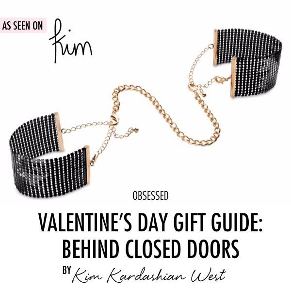 BIJOUX - DÉSIR MÉTALLIQUE MENOTTES EN MAILLE MÉTAL NOIR BIJOUX DESIRE METALLIQUE