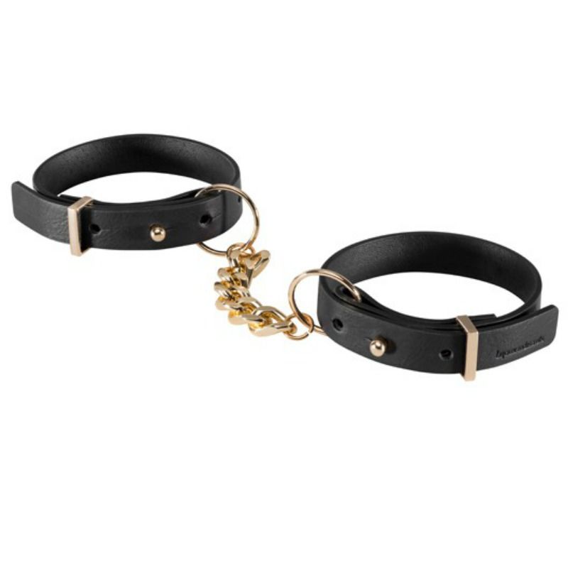 BIJOUX - INDISCRETS MAZE MENOTTES BRACELETS NOIR BIJOUX MAZE