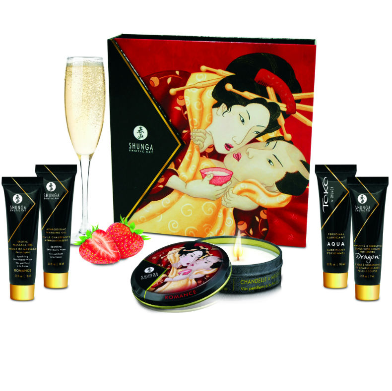SHUNGA - KIT SECRET GEISHA FRAISES ET CAVA SHUNGA KITS
