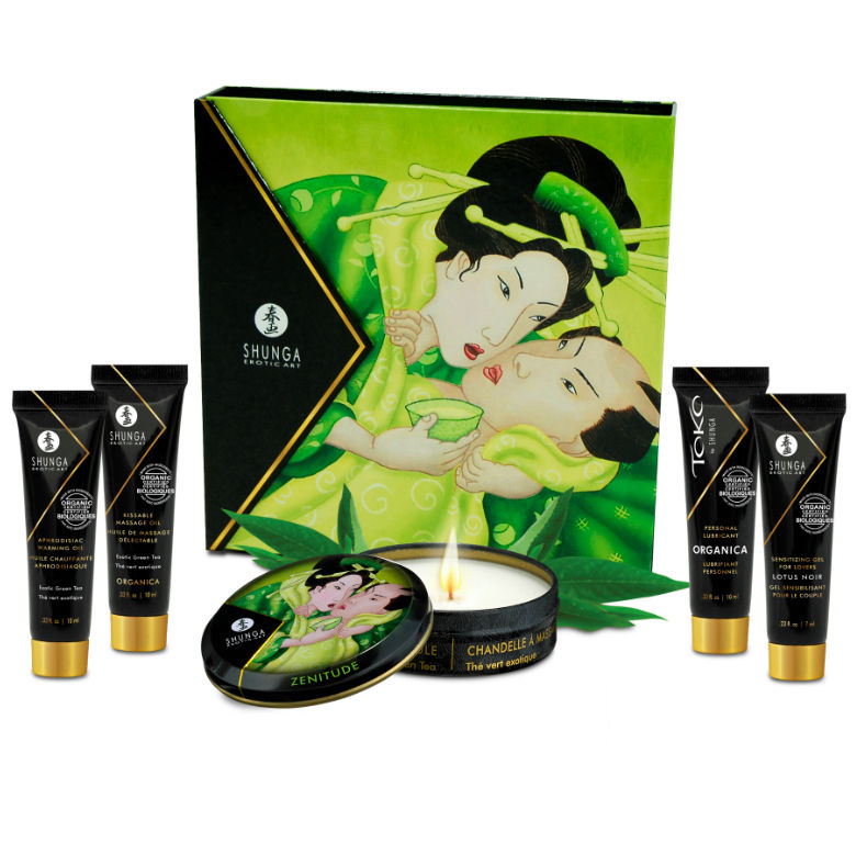 SHUNGA - KIT THÉ VERT BIO SECRET GEISHA SHUNGA KITS