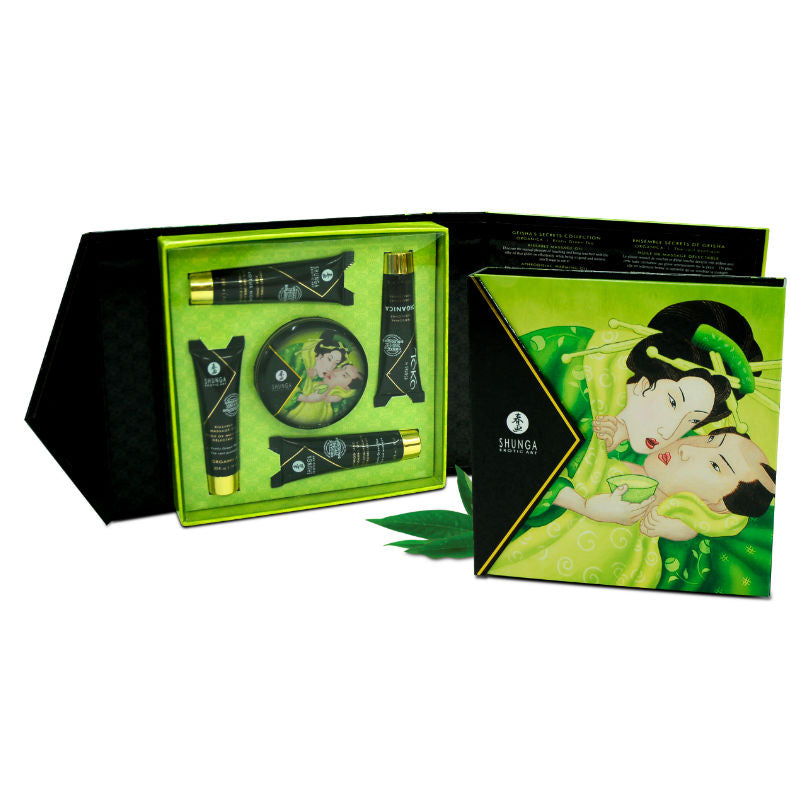 SHUNGA - KIT THÉ VERT BIO SECRET GEISHA SHUNGA KITS