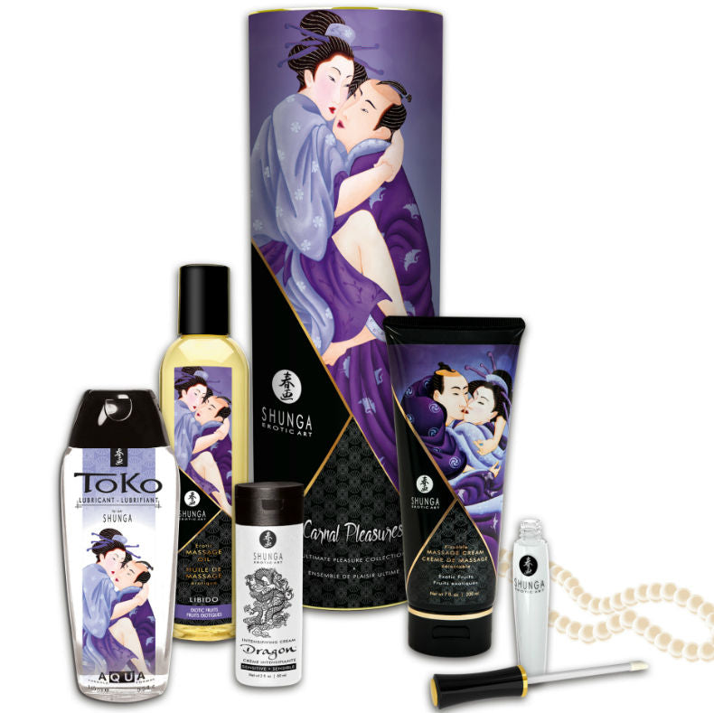SHUNGA - KIT DE COLLECTION Plaisirs Charnels SHUNGA KITS