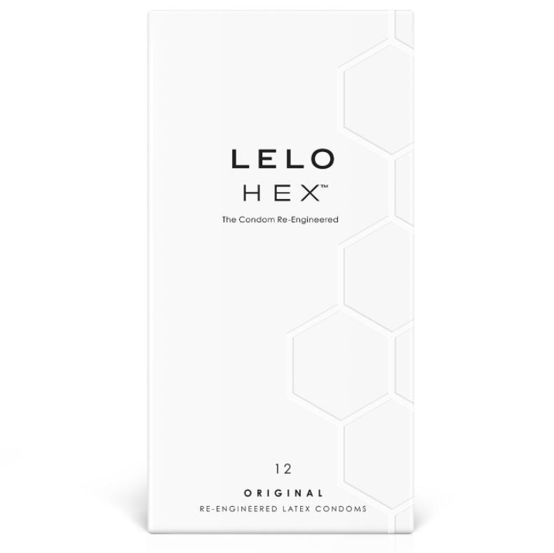 LELO - BOÎTE DE PRÉSERVATIFS HEX 12 UNITÉS LELO