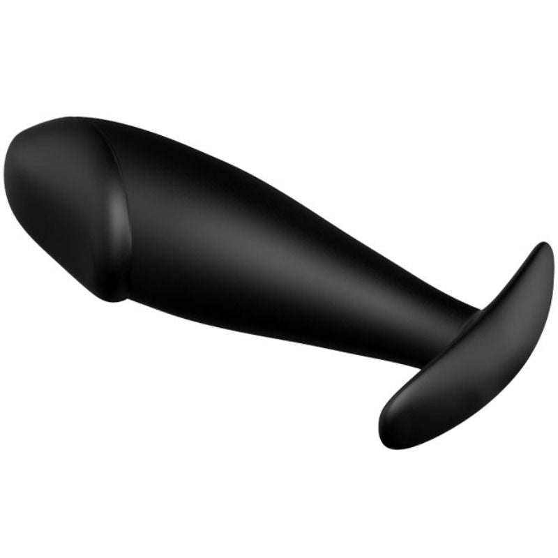 PRETTY LOVE - PLUG ANAL FORME DE PÉNIS EN SILICONE NOIR PRETTY LOVE BOTTOM