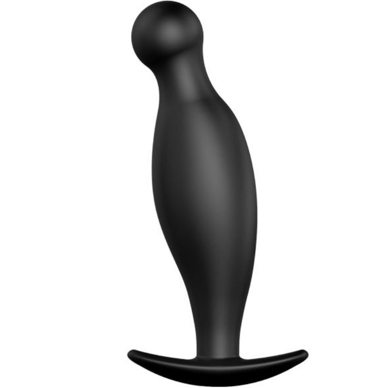 PRETTY LOVE - PLUG ANAL EN SILICONE E 11.7 CM NOIR PRETTY LOVE BOTTOM