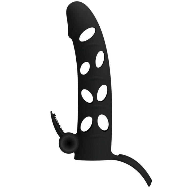 PRETTY LOVE - HOUSSE EN SILICONE AVEC VIBRATION 15.2 CM PRETTY LOVE MALE