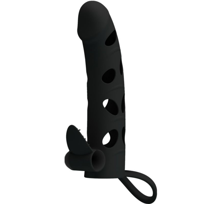 PRETTY LOVE - HOUSSE EN SILICONE AVEC VIBRATION 15.2 CM PRETTY LOVE MALE