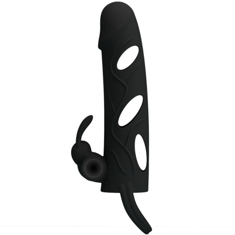 PRETTY LOVE - HOUSSE EN SILICONE AVEC VIBRATION 14 CM 1.0 PRETTY LOVE MALE
