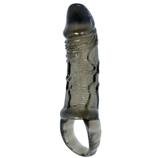BAILE - GAINE DEXTENSION DE PÉNIS AVEC SANGLE POUR TESTICULES 11.5 CM BAILE FOR HIM