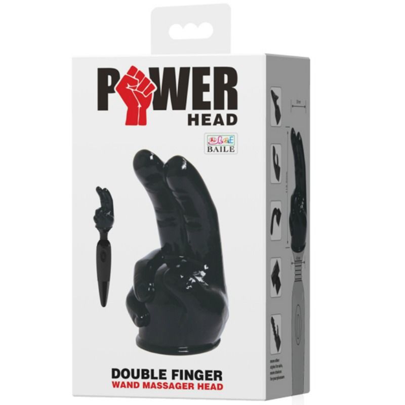 BAILE - TÊTE ÉLECTRIQUETÊTE INTERCHANGEABLE POUR MASSEUR DE CONCEPTION DE MAIN BAILE POWER HEAD