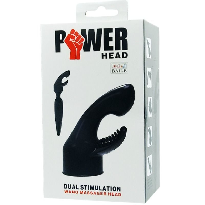 BAILE - POWER HEAD TÊTE INTERCAMBIABLE POUR MASSEURSTIMULATION DU POINT GY ET CLITORIS BAILE POWER HEAD