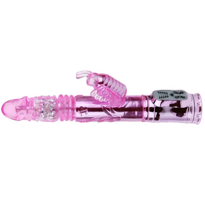 BAILE - VIBRATEUR RECHARGEABLE AVEC STIMULATEUR DE PAPILLON ROTATION ET THROBBING BAILE ROTATIONS