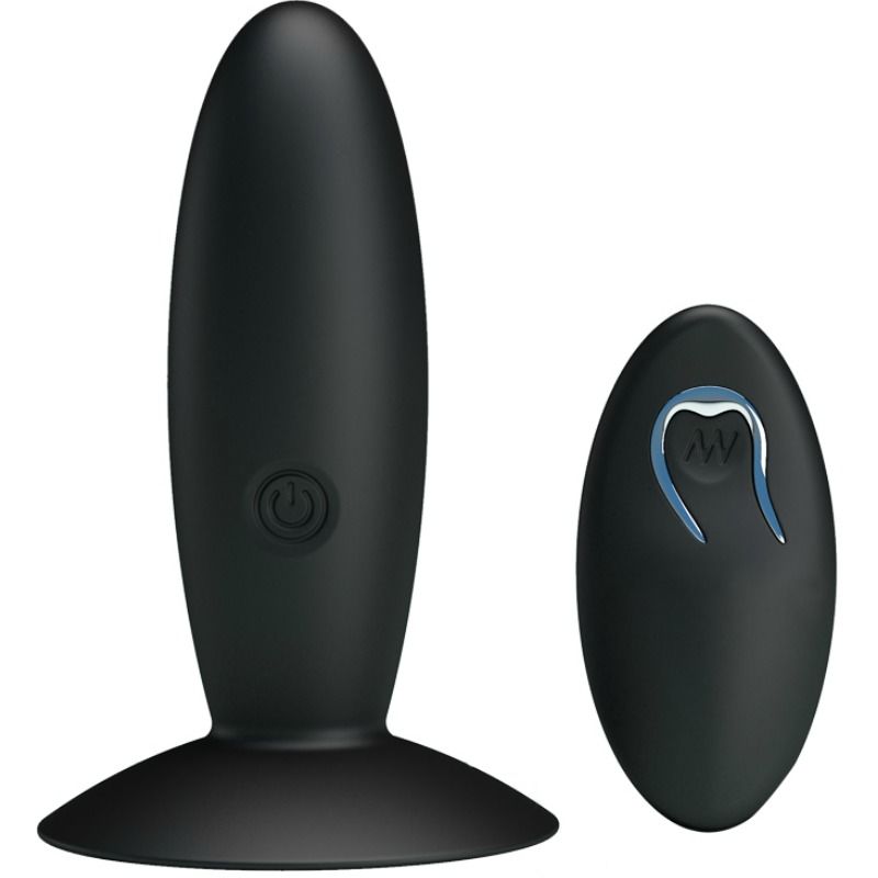 PRETTY LOVE - PLUG ANAL RECHARGEABLE AVEC VIBRATION ET CONTRÔLE PRETTY LOVE BOTTOM