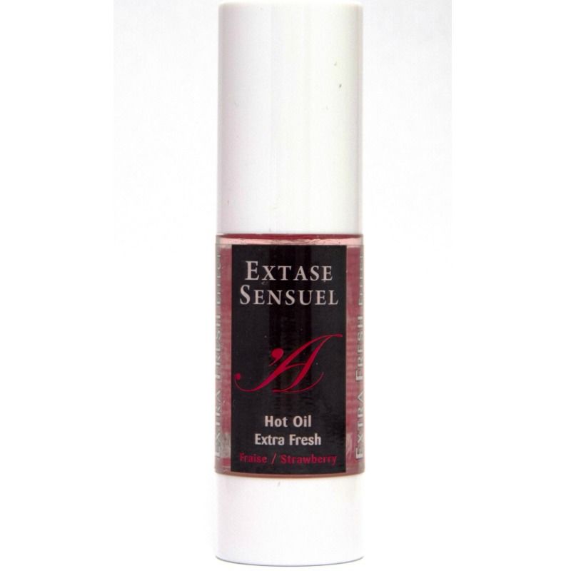 EXTASE SENSUAL - HUILE DE MASSAGE EFFET FRAISE EXTRA FRAÎCHE 30 ML EXTASE SENSUAL